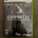 Call of Duty 4 Modern Warfare Game of the Year Edition Xbox 360 LIKE NEW with BOOKLET