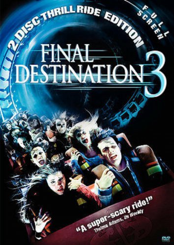 Final Destination 3 (DVD, 2006, 2-Disc Set, Full Frame Both disc's and case LIKE NEW