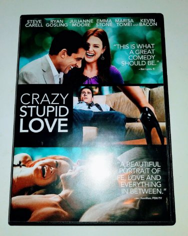 Crazy, Stupid, Love. DVD condition is like NEW