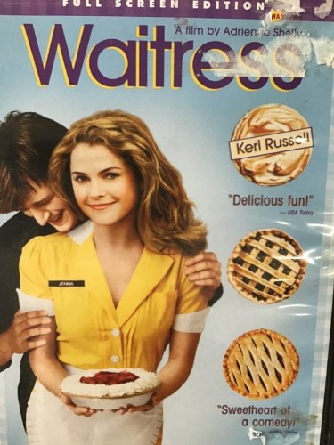 Waitress (DVD, 2007, Full Frame) Condition very good with flyer