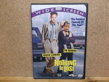 NOTHING TO LOSE - WIDESCREEN - DVD condition VERY GOOD