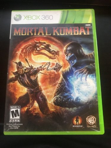 Mortal Kombat Xbox 360 2011 disc and case is VERY GOOD