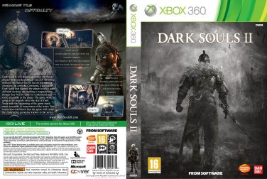 Xbox 360 Dark Souls II Condition disc VERY GOOD, store print COVER ART - NO BOOKLET