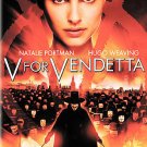 V For Vendetta DVD Widescreen disc LIKE NEW