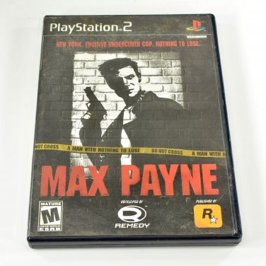 Max Payne PLAYSTATION 2 (PS2) LIKE NEW with BOOKLET