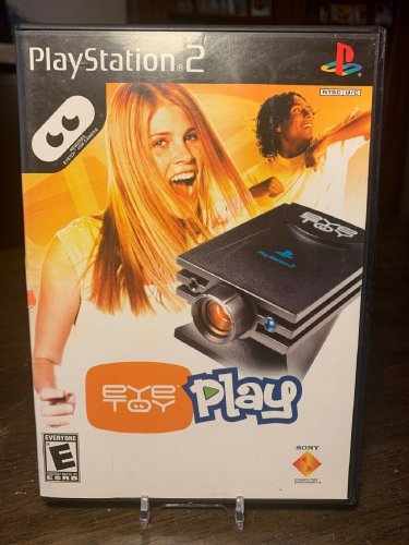 EyeToy Play PS2 DISC is VERY GOOD NO BOOKLET Just disc and case with cover art