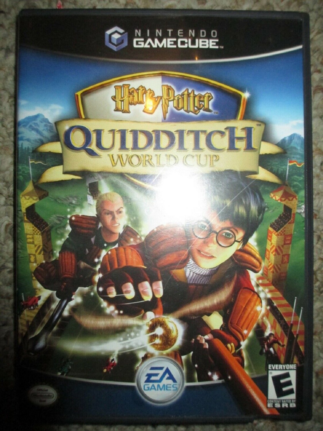 Harry Potter: Quidditch World Cup Nintendo Gamecube Good With Booklet