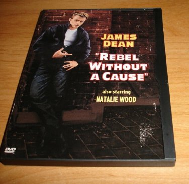 Rebel Without A Cause (DVD) James Dean, Natalie Wood SNAP CASE Like New