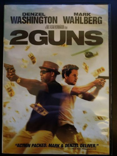 2 Guns RARE OOP DVD COMPLETE WITH ORIGINAL CASE & COVER ART LIKE NEW Condition