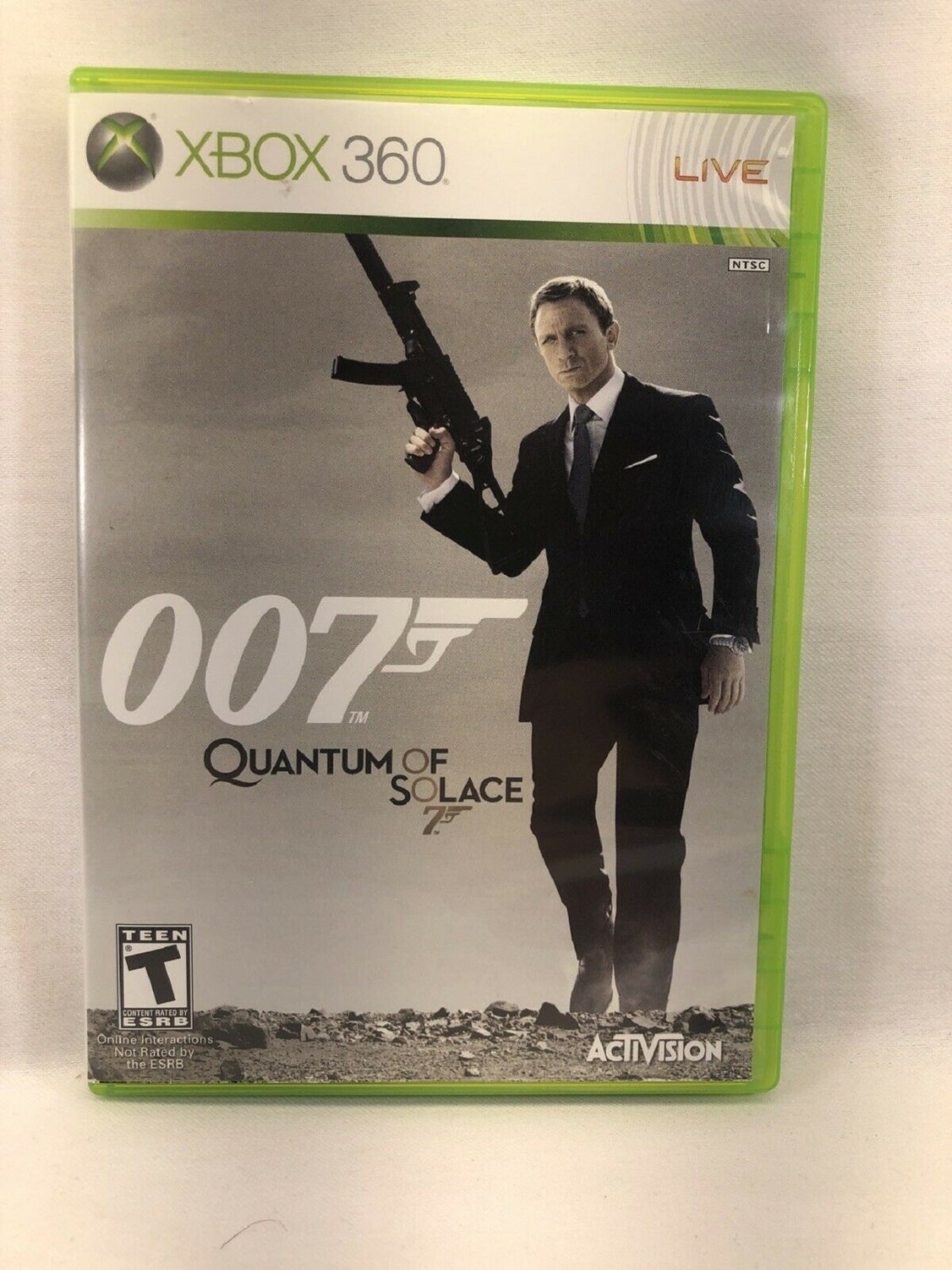 James Bond 007 Quantum of Solace Xbox 360 LIKE NEW with BOOKLET