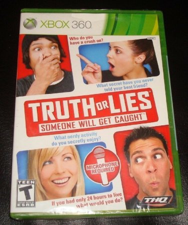 Truth or Lies: Someone will get caught Xbox 360 LIKE NEW Microphone Required
