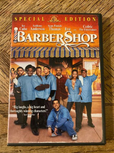 Barber Shop DVD- 2002 Special Edition LIKE NEW with FLYER
