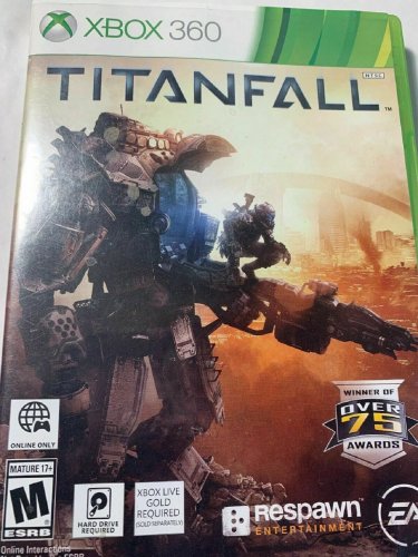 Titanfall  Xbox 360 GAME DISC, CASE and booklet LIKE NEW