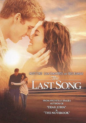 THE LAST SONG (DVD, 2010) Miley Cyrus, Liam Hemsworth GOOD condition