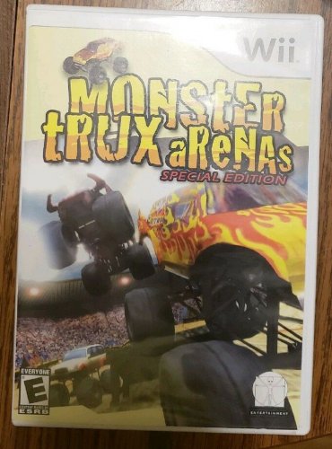 Monster Trux Arenas Special Edition (Wii) LIKE NEW with BOOKLET