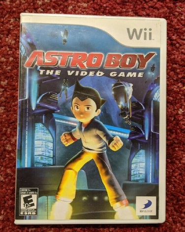 Astro Boy: The Video Game - Nintendo Wii LIKE NEW with BOOKLET