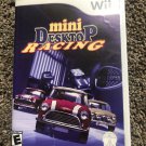 Mini Desktop Racing Nintendo Wii LIKE NEW with BOOKLET