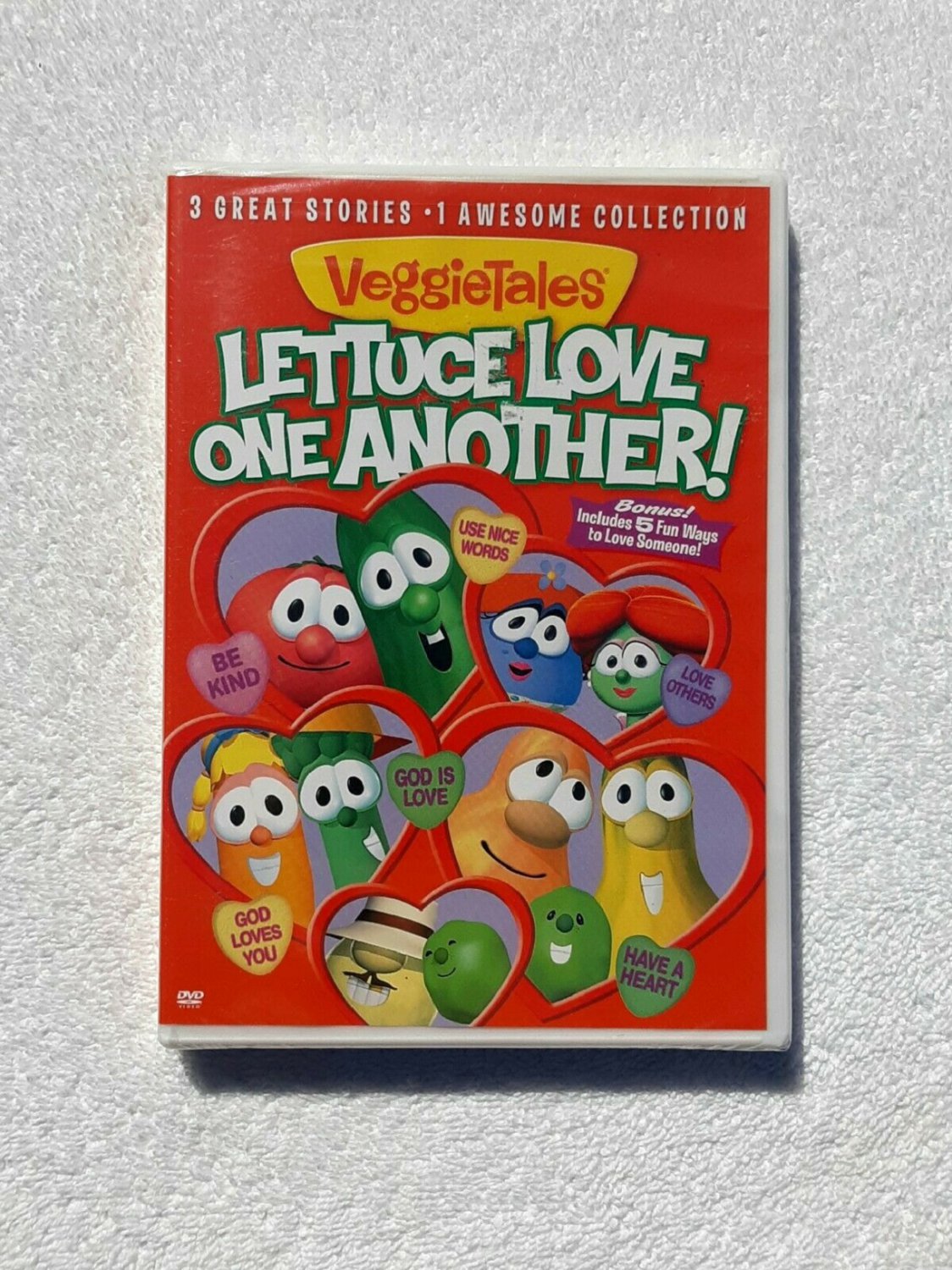 Veggietales Lettuce Love One Another Dvd 2013 Brand New