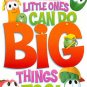 VeggieTales Little Ones Can Do Big Things Too! DVD 2012 NEW Factory Sealed
