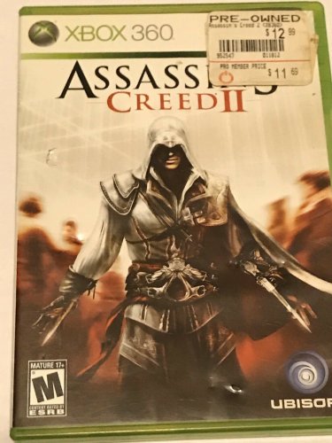 Assassin&acirc;��s Creed II Xbox 360 FAST SHIPPING!!! LIKE NEW with BOOKLET