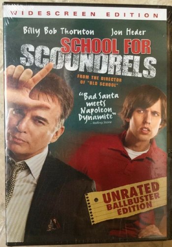 School for Scoundrels Unrated DVD, Billy Bob Thorton, Jon Heder Widescreen
