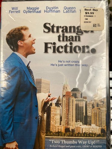 Stranger Than Fiction (DVD, 2007) with Will Ferrell LIKE NEW