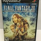Final Fantasy XII (Sony PlayStation 2, 2006) LIKE NEW with BOOKLET