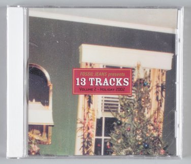 FOSSIL JEANS PRESENTS 13 TRACKS VOL 2 HOLIDAY 2002 CD BRAND NEW