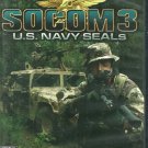 SOCOM 3: U.S. Navy SEALs (Sony PlayStation 2) Condition is VERY GOOD wit BOOKLET