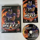 NFL Blitz 2003 PlayStation 2 PS2 Michael Strahan LIKE NEW - NO BOOKLET