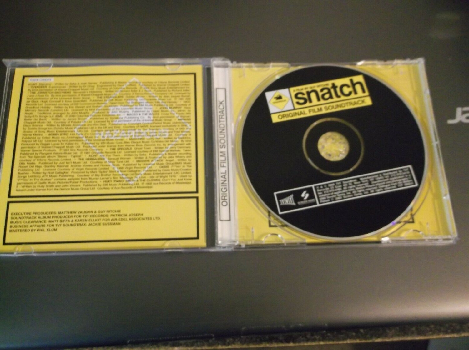 Snatch by Original Soundtrack CD TVT VERY GOOD Condition