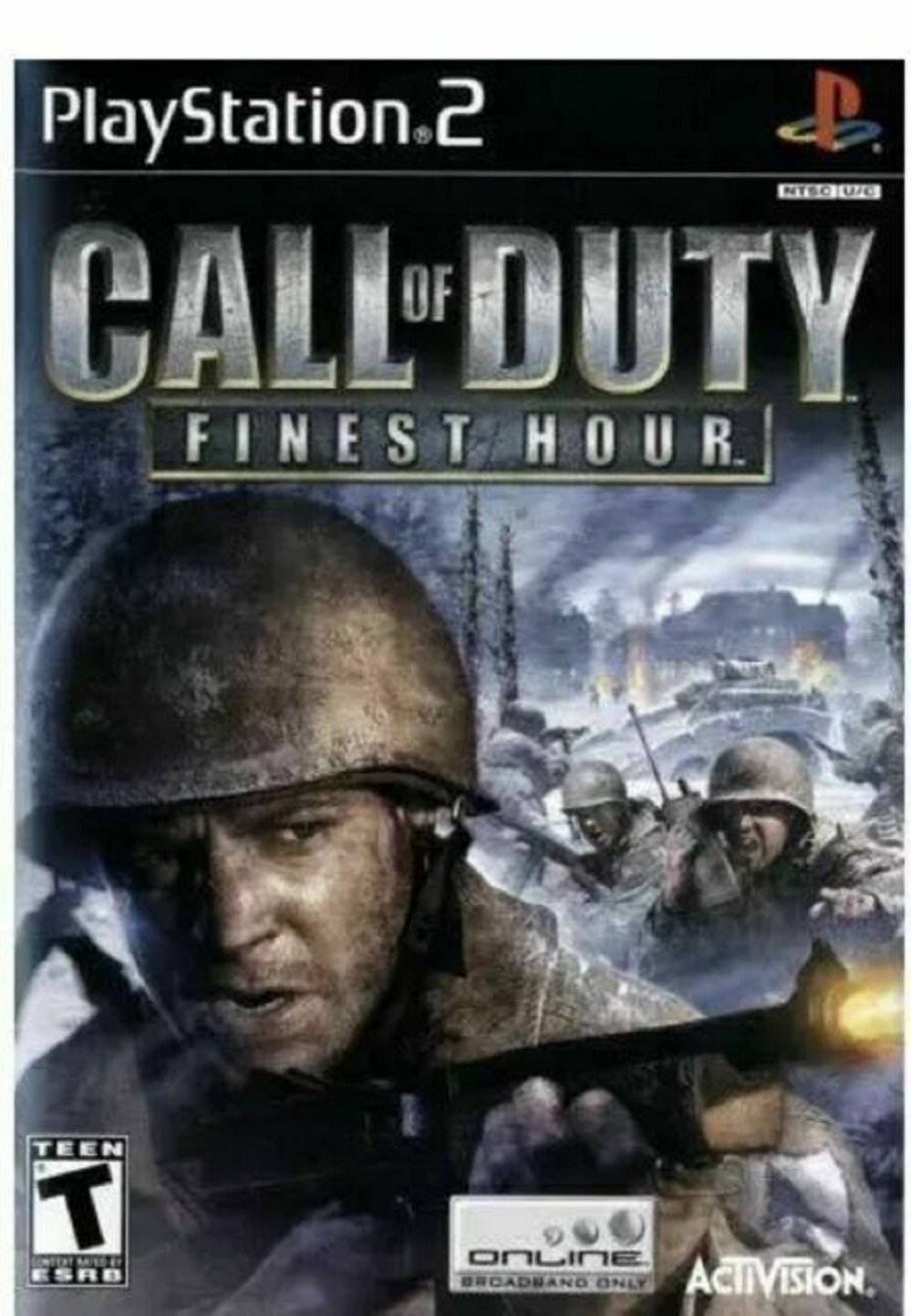 call of duty finest hour ps2 rom