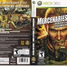 Mercenaries 2: World in Flames (Xbox 360) condition Disc LIKE NEW, NO BOOKLET
