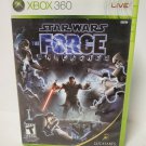 Star Wars: The Force Unleashed (Microsoft Xbox 360, 2008) VERY GOOD with BOOKLET