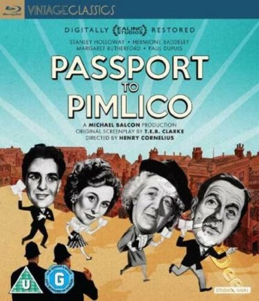 Passport to Pimlico NEW Classic Blu-Ray Disc Henry Cornelius Stanley Holloway BRAND NEW