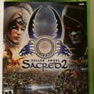 Sacred 2: Fallen Angel (Microsoft Xbox 360, 2009) DISC LIKE NEW NO BOOKLET Store printed cover art