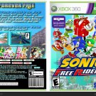 Sonic Free Riders (Microsoft Xbox 360, 2010) Disc is very good, NO BOOKLET, Store Printed cover art