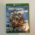 XBOX ONE Just Cause 3 (2015) DISC is like new, NO BOOKLET, Cover art is Store Printed