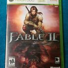 Fable II (Microsoft Xbox 360, 2008) Disc LIKE NEW with BOOKLET