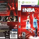 NBA 2K13 (Microsoft Xbox 360, 2012) DISC is like new, NO BOOKLET cover art is Store Printed