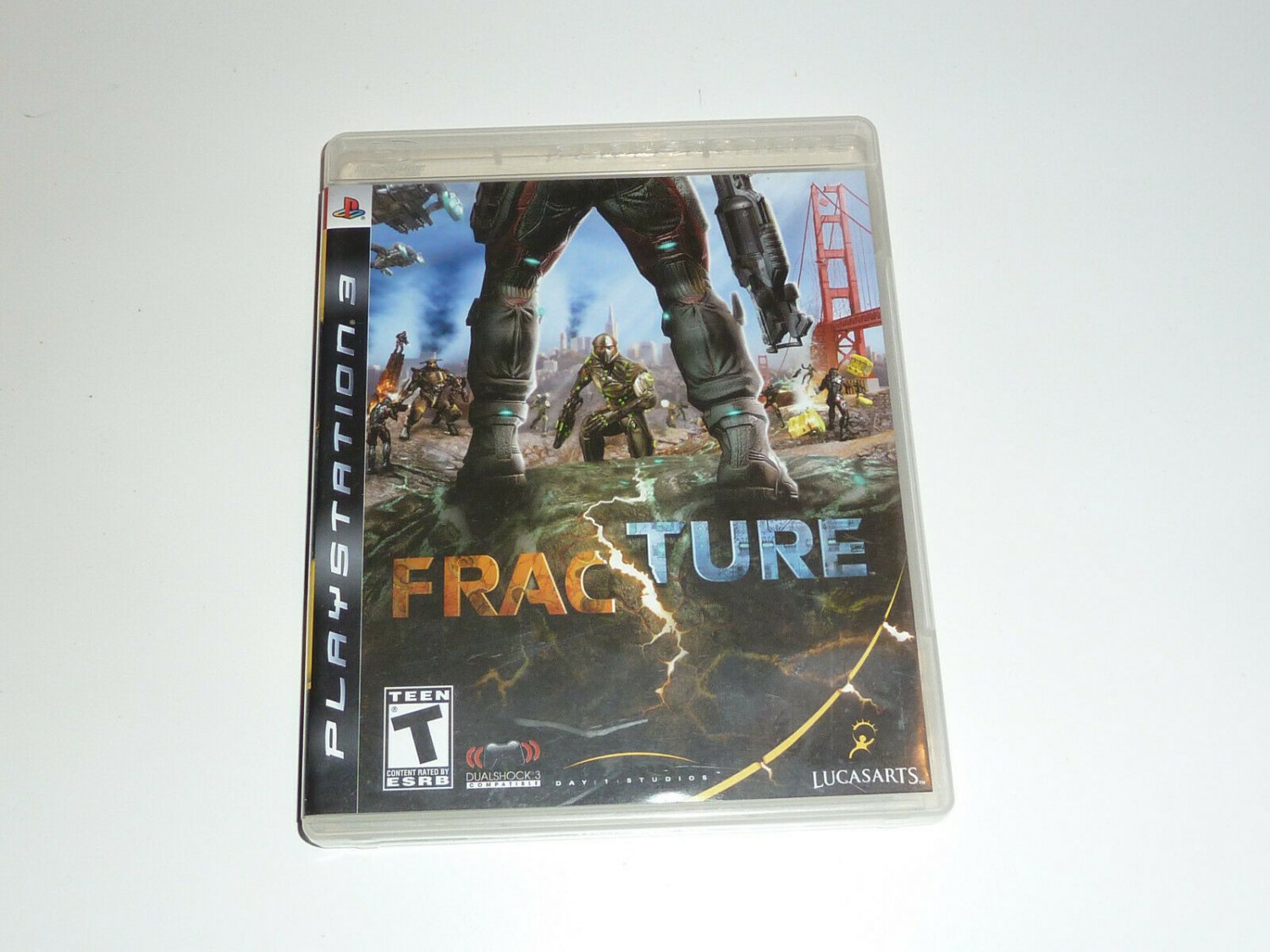 Fracture (Sony PlayStation 3, 2008) LIKE NEW NO BOOKLET