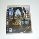 Fracture (Sony PlayStation 3, 2008) LIKE NEW NO BOOKLET