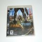 Fracture (Sony PlayStation 3, 2008) LIKE NEW NO BOOKLET