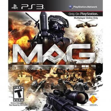 MAG (Sony PlayStation 3, 2010) LIKE NEW disc, NO BOOKLET