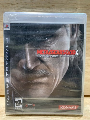 Metal Gear Solid 4 Guns of the Patriots PS3 (PlayStation 3) LIKE NEW disc, NO BOOKLET