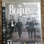 The Beatles: Rock Band (Sony PlayStation 3, 2009) LIKE NEW with BOOKLET