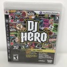 DJ HERO - START THE PARTY (PS3, 2009) LAYSTATION 3 LIKE NEW disc, NO BOOKLET