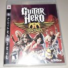Guitar Hero: Aerosmith (PlayStation 3, 2008) LIKE NEW dics NO BOOKLET
