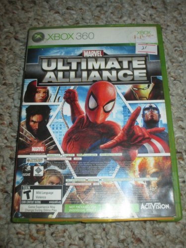 Marvel Ultimate Alliance (Xbox 360) condition is LIKE NEW comes with BOOKLET