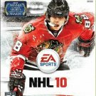 NHL 10 (Xbox 360) VERY GOOD disc, NO BOOKLET, Store printed Cover art  on sale 2 days